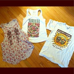 Lot of 3 urban outfitters spring tops! 🌸💐🌞
